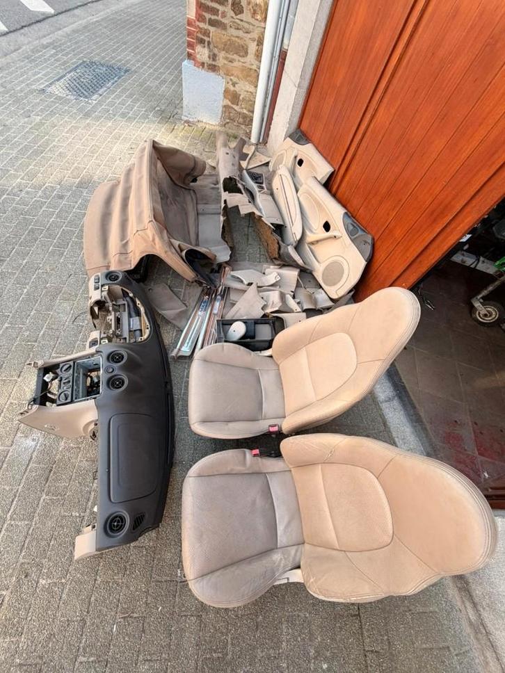 Mazda MX-5 NB/NBFL volledig beige interieur - Stoelen, dak, Auto-onderdelen, Interieur en Bekleding, Mazda, Gebruikt, Ophalen