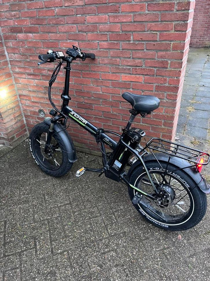 Fatbike || ebike plooitfiets jinghma r8, Vélos & Vélomoteurs, Vélos | Vélos pliables, Comme neuf, Enlèvement
