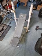 fitness bank, bar (1m55, 28mm) en 38kg gewichten domyos, Sport en Fitness, Ophalen, Gebruikt