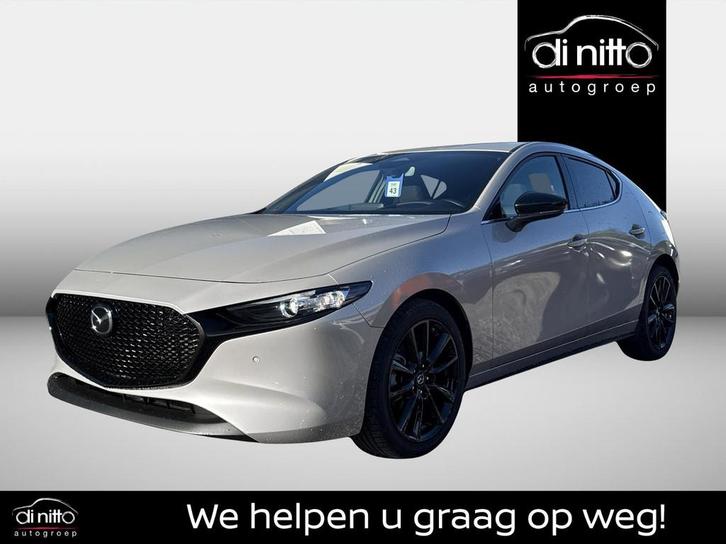 Mazda 3 MY2025 5DR Hatchback e-Skyactiv X 186 hp, Auto's, Mazda, Bedrijf, Te koop, Achteruitrijcamera, Airconditioning, Alarm