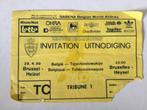 Ticket Heizel België-Tsjechoslowakije 29/4/89, Tickets en Kaartjes