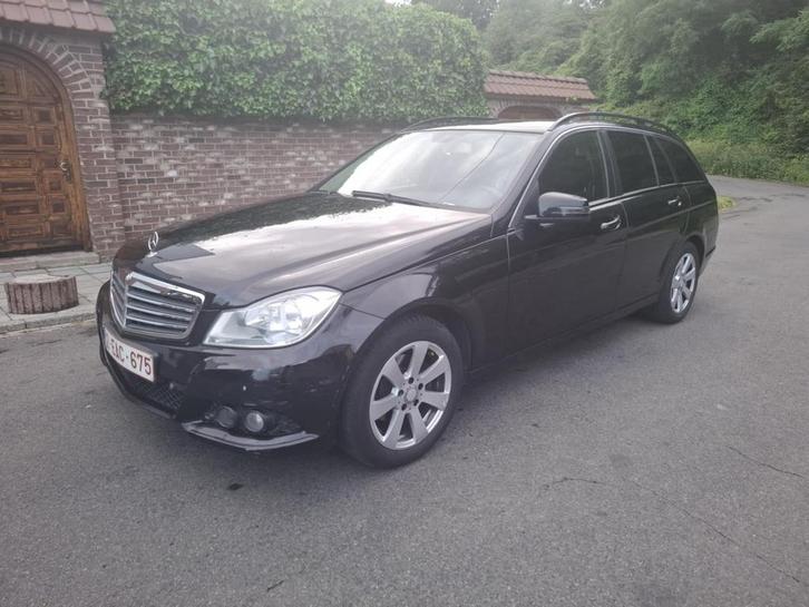 MERCEDES C200 CDI, Auto's, Mercedes-Benz, Particulier, Diesel, Euro 5, Break, 5 deurs, Handgeschakeld, Zwart, Ophalen
