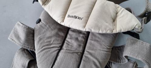 Babybjorn Draagzak active, walnoot/kaki, organic, Kinderen en Baby's, Babydragers en Draagdoeken, Zo goed als nieuw, Draagzak