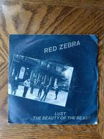 Red Zebra – Lust vinyl single 7" belpop, Utilisé, Enlèvement ou Envoi, Single