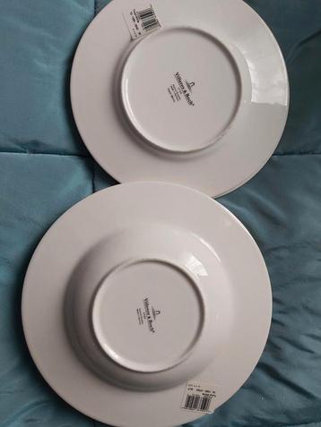 4 assiettes plates et profondes villeroy&Boch 