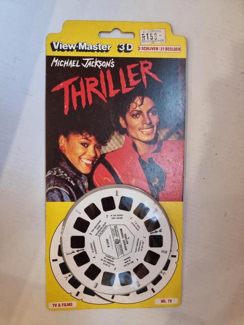 Thriller van Michael Jackson # View-Master # Mint & SCARCE, Verzamelen, Speelgoed, Nieuw, Ophalen of Verzenden