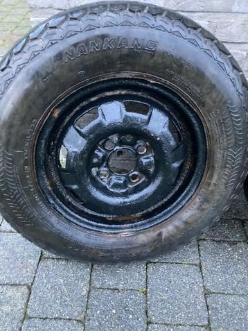 wiel aanhangwagen remork  4 x 100 en 13 duim inch beschikbaar voor biedingen