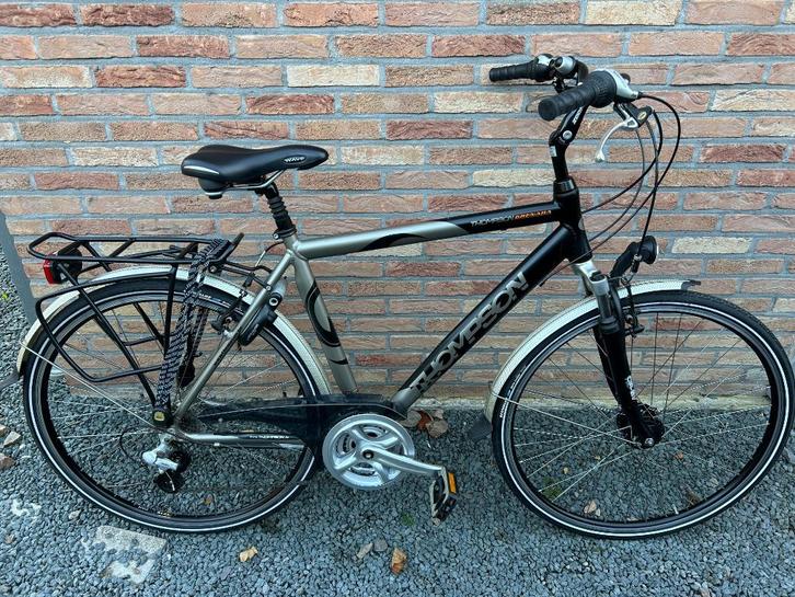 Stadsfiets, Thompson Grenada — 54 cm, 28”, 21 versnellingen, Fietsen en Brommers, Fietsen | Heren | Herenfietsen, Gebruikt, Overige merken