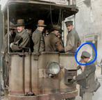 Duitse WO2 Reichspost schirmmütze, Verzamelen, Militaria | Tweede Wereldoorlog, Ophalen of Verzenden