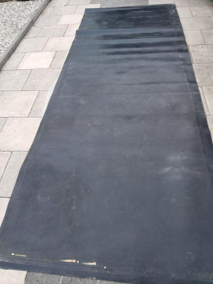 Rubberen vloermatten, Sport en Fitness, Overige Sport en Fitness, Gebruikt, Ophalen