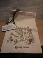 Kleine cadeautas, gemaakt van beige canvas (Yves Rocher), Verzenden, Nieuw