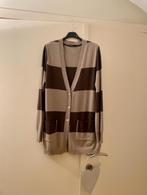 Long gilet femme, marron/beige Gardeur 40 viscose/cachemire, Beige, Nieuw, Gardeur, Ophalen