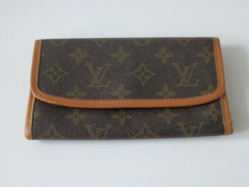 Louis Vuitton portemonnee. Leer. beschikbaar voor biedingen
