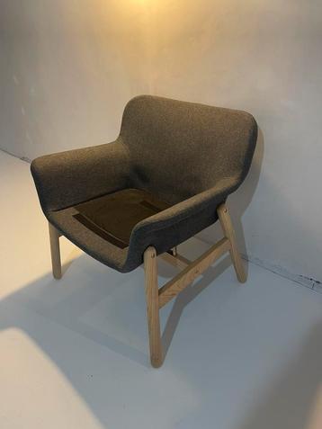 Vedbo IKEA monoplace, Gris, Comme neuf, Enlèvement, Une
