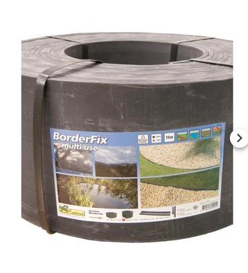 Bordure Semi-Rigide Parterre Noire -15m - Neuve - BorderFix  beschikbaar voor biedingen