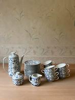 Winterling Bavaria ‘Indisch Blau’ koffieservies 12-persoons, Ophalen