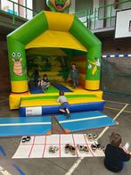 Springkasteel krokodil, Kinderen en Baby's, Speelgoed | Buiten | Springkussens, Ophalen, Gebruikt