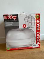Nuby stoom sterilisator microgolf, Kinderen en Baby's, Verzenden, Gebruikt, Sterilisator