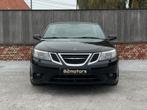 saab 9-3 cabrio/1.9TTiD/leder/automaat/airco/167000km/vector, Auto's, 4 zetels, Cabriolet, Zwart, Leder