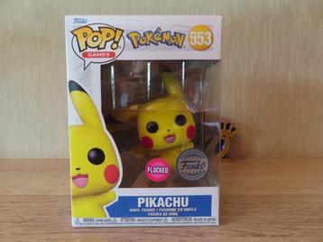 Funko Pop Pikachu Flocked 553