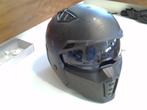 Zwarte motorhelm - Maat XXL, Motoren, Dames, XXL, Tweedehands, Ophalen