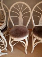 stoelen, Huis en Inrichting, Stoelen, Ophalen, Riet of Rotan, Zo goed als nieuw, Grijs