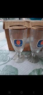 6 nieuwe vintage whitbread glazen, Ophalen of Verzenden, Nieuw, Bierglas