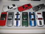 plexiebox met 10 mustang modellen op 1/43, Ophalen of Verzenden, Nieuw, Auto, Overige merken
