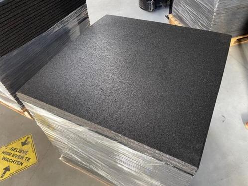 Dalles de sol en caoutchouc 1mx1m. Épaisseur 15mm. pour fitn, Sport en Fitness, Fitnessmaterialen, Nieuw, Armen, Benen, Borst