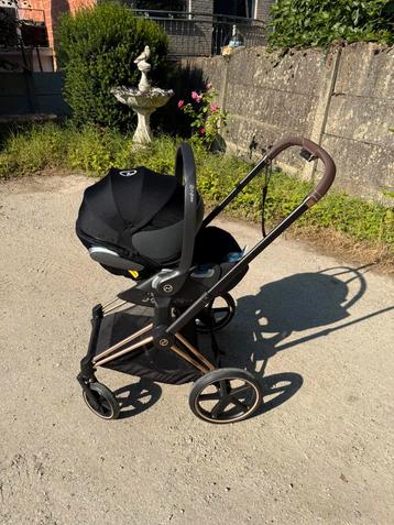 Cybex Priam 4-in-1 kinderwagen - roségoud - bijna nieuwstaat beschikbaar voor biedingen