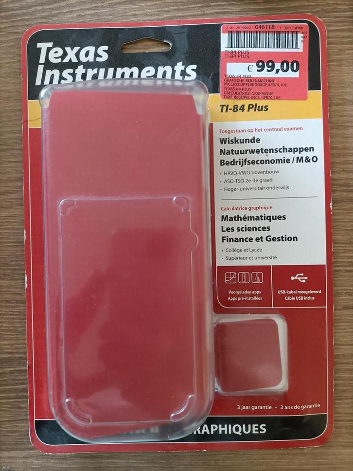 TI-84 PLUS, Diversen, Rekenmachines, Gebruikt, Ophalen of Verzenden