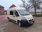 Peugeot boxer 3.0 hdi dubbele cabine, Voorwielaandrijving, Stof, Beige, Particulier