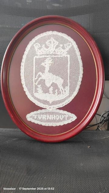 brugse kant wapenschild Turnhout beschikbaar voor biedingen