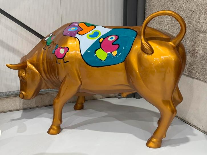 Stier Hannes D’haese, Antiek en Kunst, Kunst | Beelden en Houtsnijwerken, Ophalen