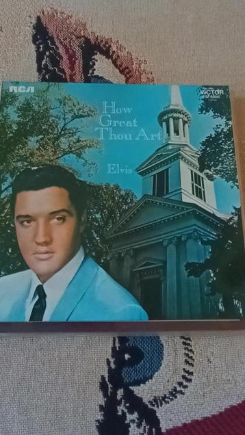 Elvis lp, How great Thow Art, Engelse persing.  beschikbaar voor biedingen