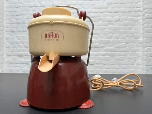 Braun multipress vintage 1952, Elektronische apparatuur, Juicers, Gebruikt, Sapcentrifuge, Elektrisch, Ophalen