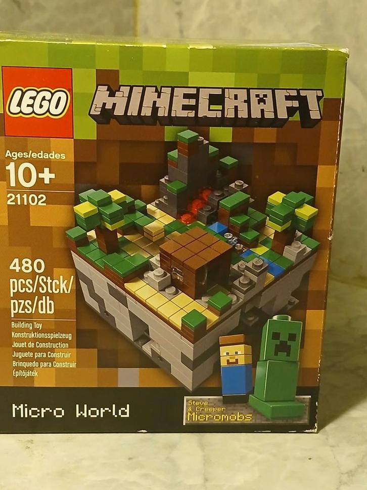 Lego Cuusoo (idées) 21102 Minecraft Microworld, Enfants & Bébés, Jouets | Duplo & Lego, Neuf, Lego, Ensemble complet, Envoi