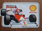 Vintage sticker Formule 1 Marlboro Shell, Verzamelen, Stickers, Ophalen of Verzenden, Zo goed als nieuw, Auto of Motor