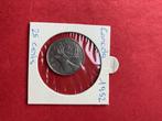 Canada 25 cents 1952 zilver, Zilver, Ophalen of Verzenden