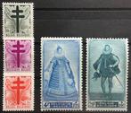 1948 KRUIS LOTHARINGEN +SENAAT (787/91) MNH., Postzegels en Munten, Postzegels | Europa | België, Orginele gom, Staatshoofden