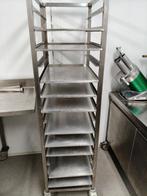Inox kar, rolkar, , bakkers kar, Ophalen, Gebruikt