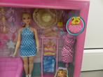 Barbie pop met mode accessoires - nieuw, Kinderen en Baby's, Speelgoed | Poppen, Ophalen of Verzenden, Nieuw, Barbie