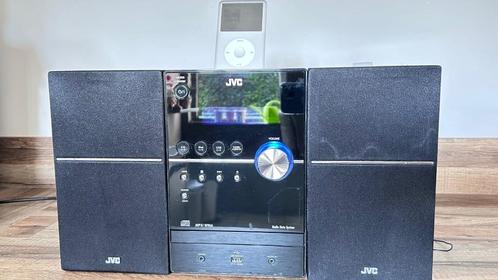 iPod 120 GB+mini chaine hi-fi JVC, Audio, Tv en Foto, Stereoketens, Gebruikt, Cd-speler, Tuner of Radio, Speakers, JVC, MP3-aansluiting