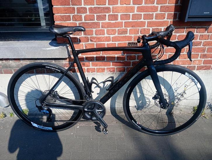 Thompson maat M - carbon en schijfremmen, Fietsen en Brommers, Fietsen | Racefietsen, Zo goed als nieuw, Carbon, Ophalen