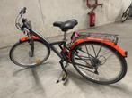 Btwin Stadsfiets kind 24 inch Poply 540 grijs/oran, Fietsen en Brommers, Ophalen, 24 inch, B-Twin, Zo goed als nieuw