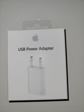 Chargeur secteur USB 5W original neuf dans son emballage., Enlèvement, Comme neuf