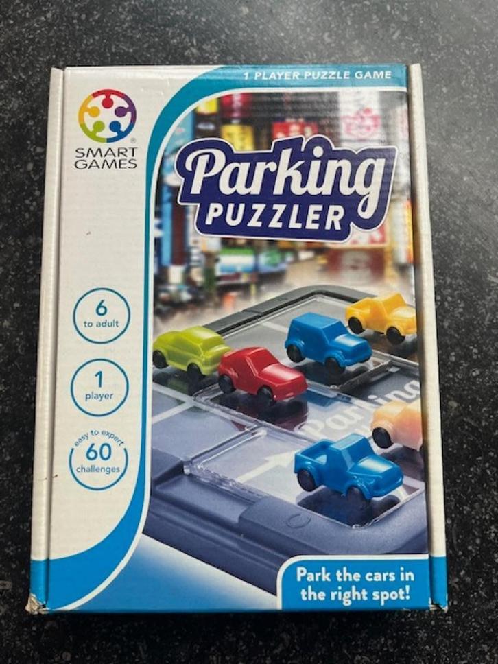 Parking puzzler, Hobby en Vrije tijd, Gezelschapsspellen | Kaartspellen, Gebruikt, Een of twee spelers, Ophalen of Verzenden