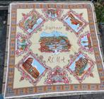 Retro dames sjaal Rome souvenir Roma. Zomersjaal., Ophalen of Verzenden, Zo goed als nieuw, Sjaal