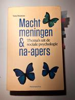 Vera Hoorens - Macht, meningen en na-apers, Gelezen, Sociale psychologie, Ophalen of Verzenden, Vera Hoorens