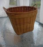 vintage rotan bloempot, Tuin en Terras, Ophalen, Gebruikt, Vierkant, Minder dan 40 cm